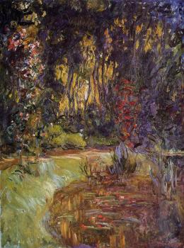Claude Oscar Monet : Water-Lily Pond at Giverny